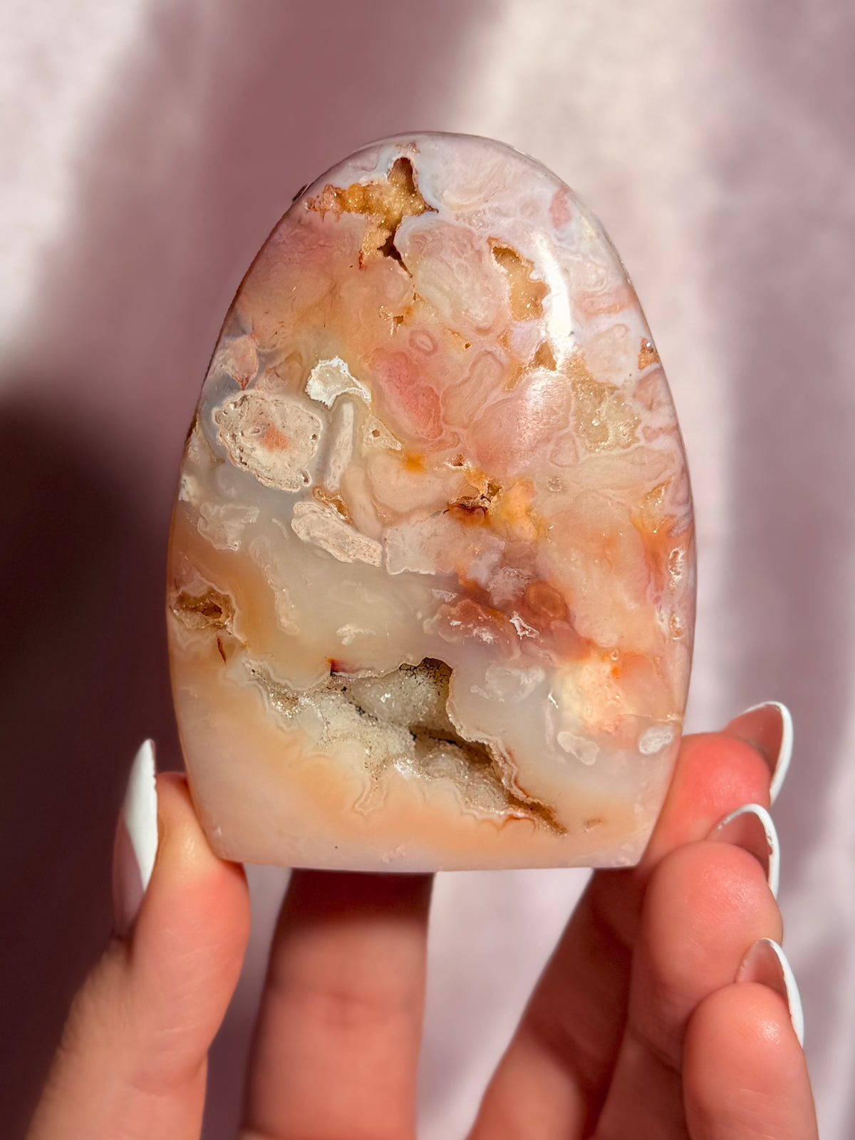 Indonesian Pink Carnelian Freeform (32)
