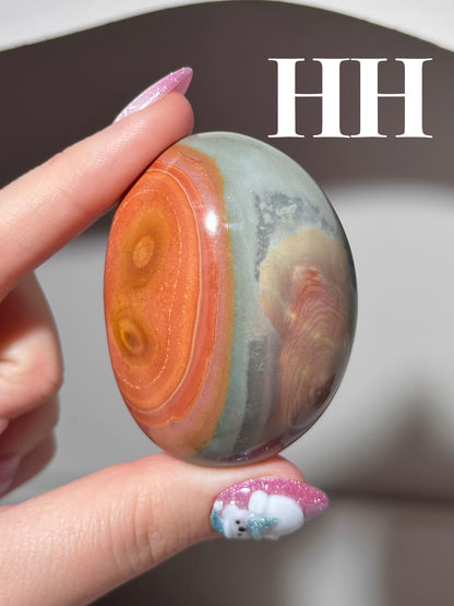 “You pick!” - Polychrome jasper palmstones