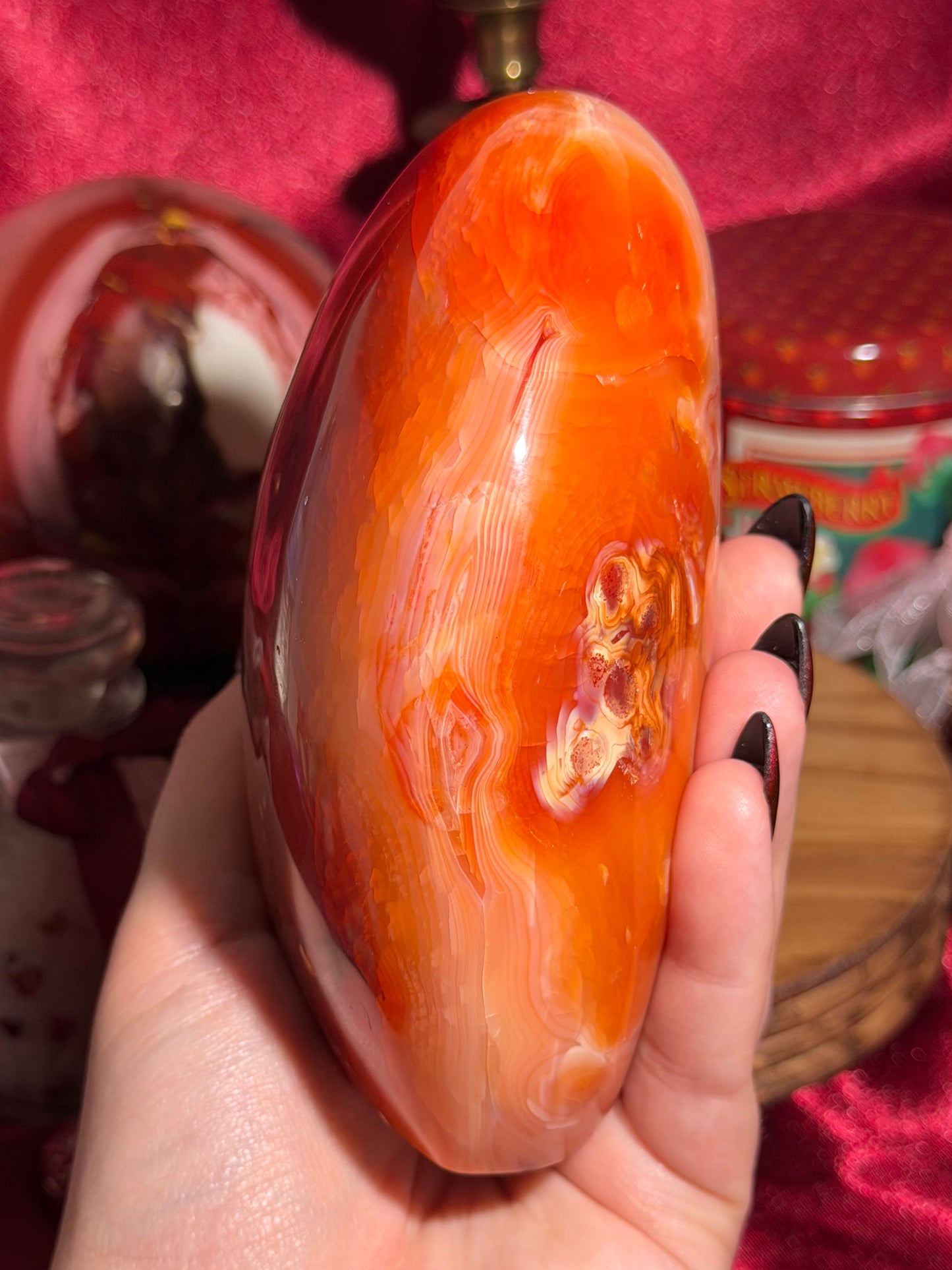 Large toasty carnelian freeform