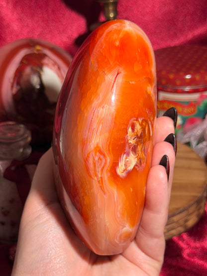 Large toasty carnelian freeform