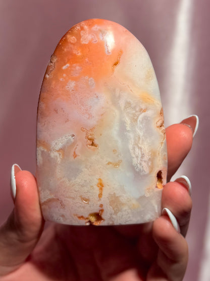 Indonesian Pink Carnelian Freeform