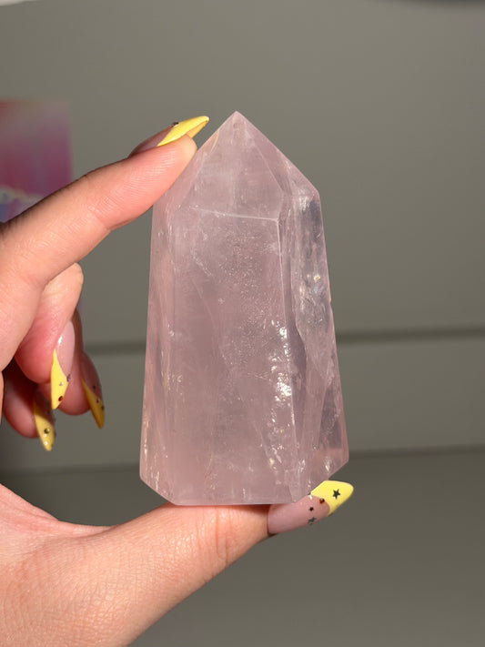 Rose Quartz Mini Tower (24) ⟢