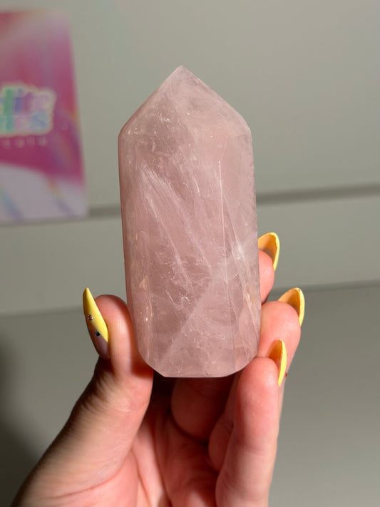 Rose Quartz Mini Tower (18C) ⟢