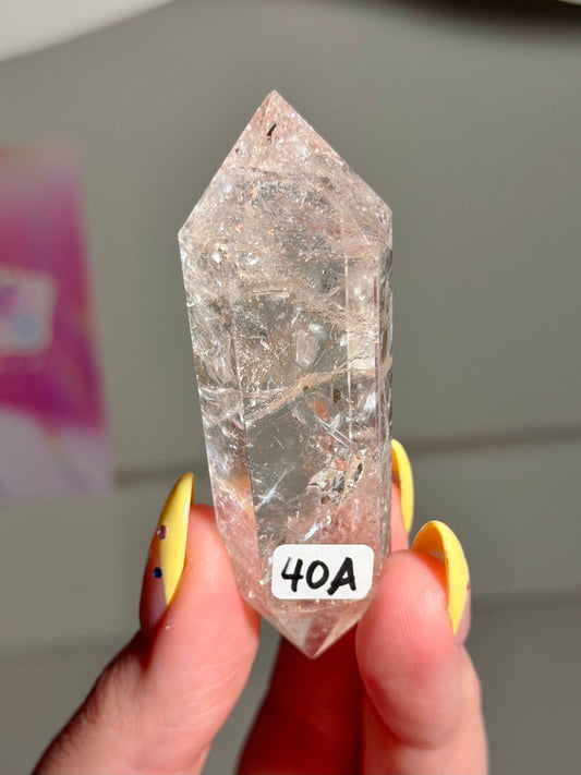 HQ Pink Fire Quartz DT (40A) ⟢