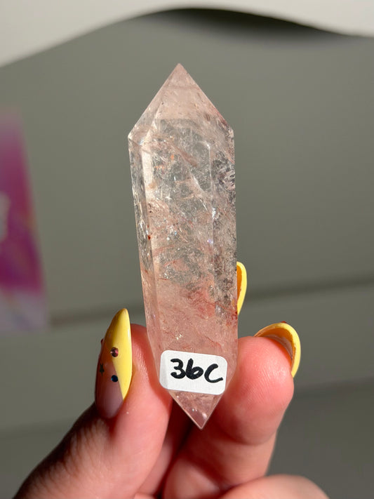 HQ Pink Fire Quartz DT (36C) ⟢