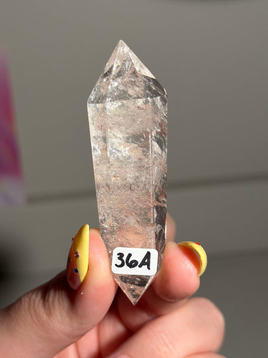 HQ Pink Fire Quartz DT (36A) ⟢