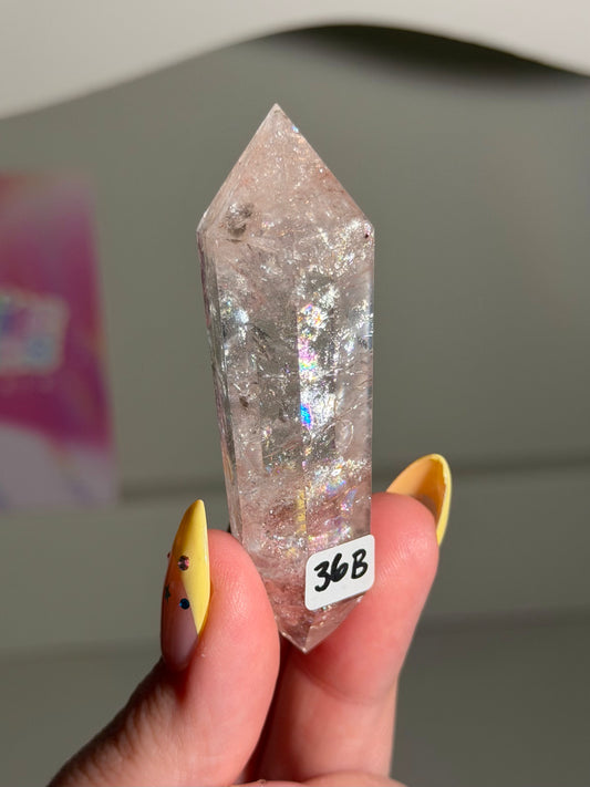 HQ Pink Fire Quartz DT (36B) ⟢