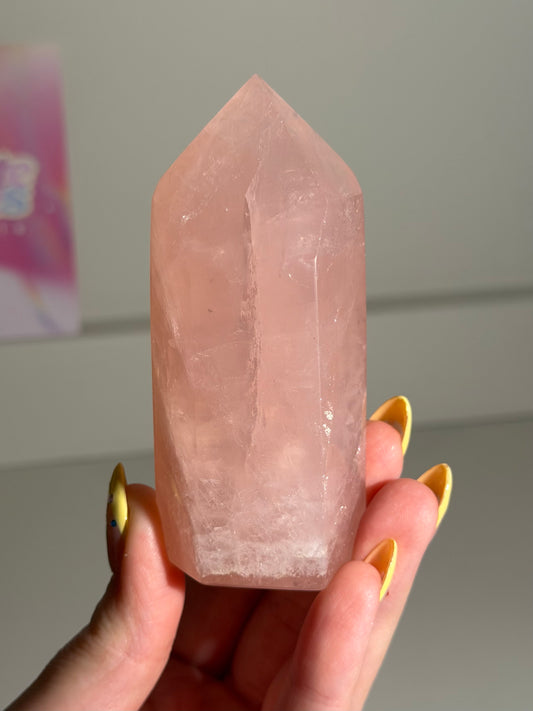 Rose Quartz Mini Tower (28) ⟢