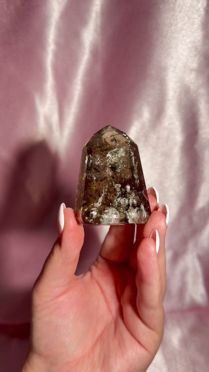 Brazilian Smoky Quartz Tower