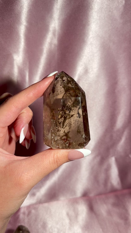 Brazilian Smoky Quartz Tower