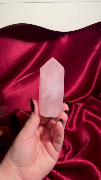Rose quartz tower 30A