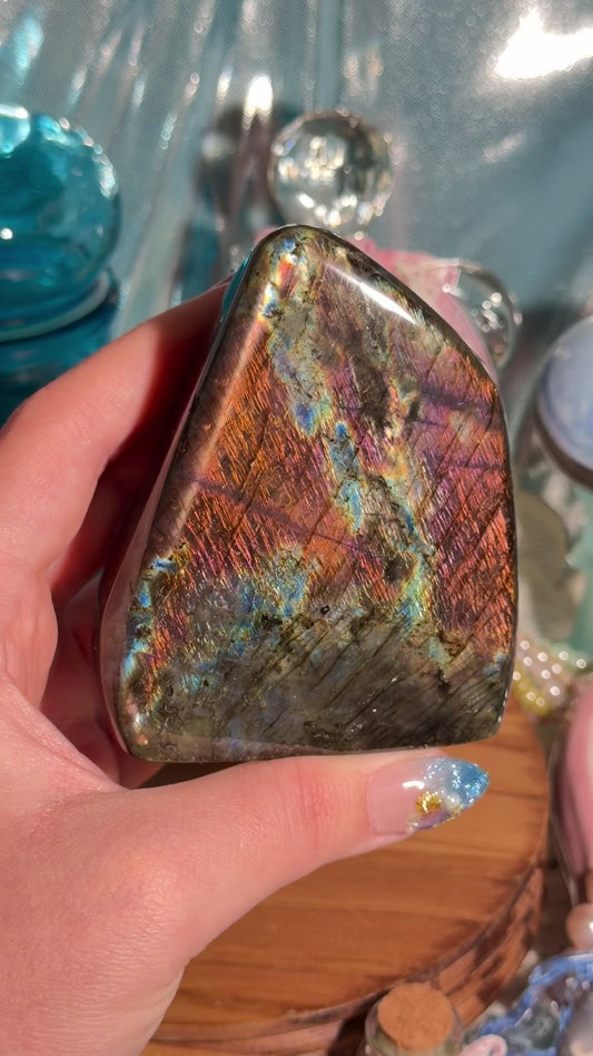 Labradorite freeform from Madagascar
