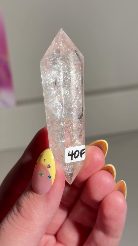 HQ Pink Fire Quartz DT (40F) ⟢