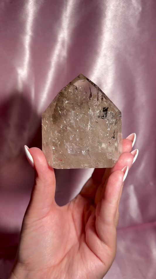 Brazilian Smoky Quartz Tower