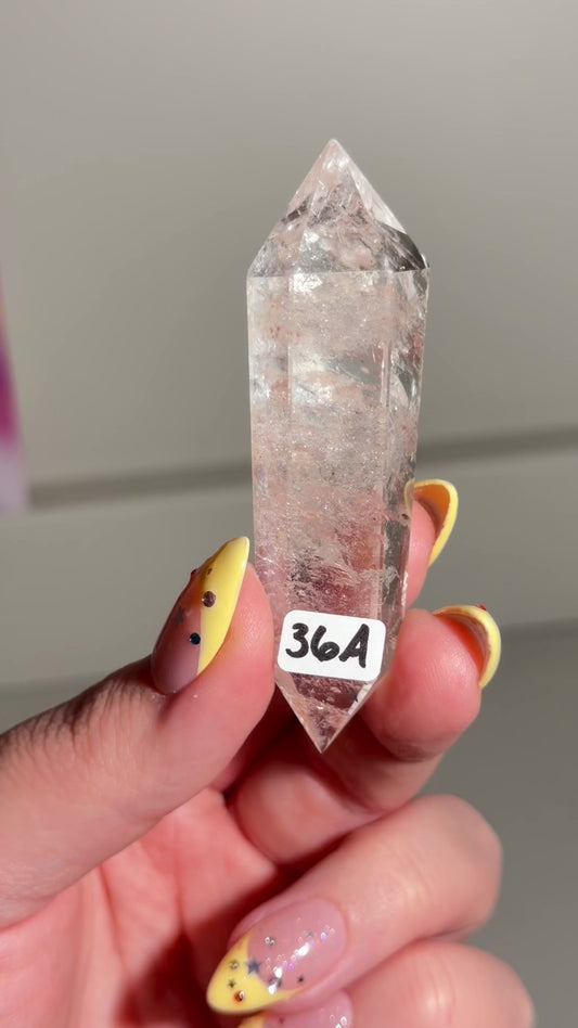 HQ Pink Fire Quartz DT (36A) ⟢